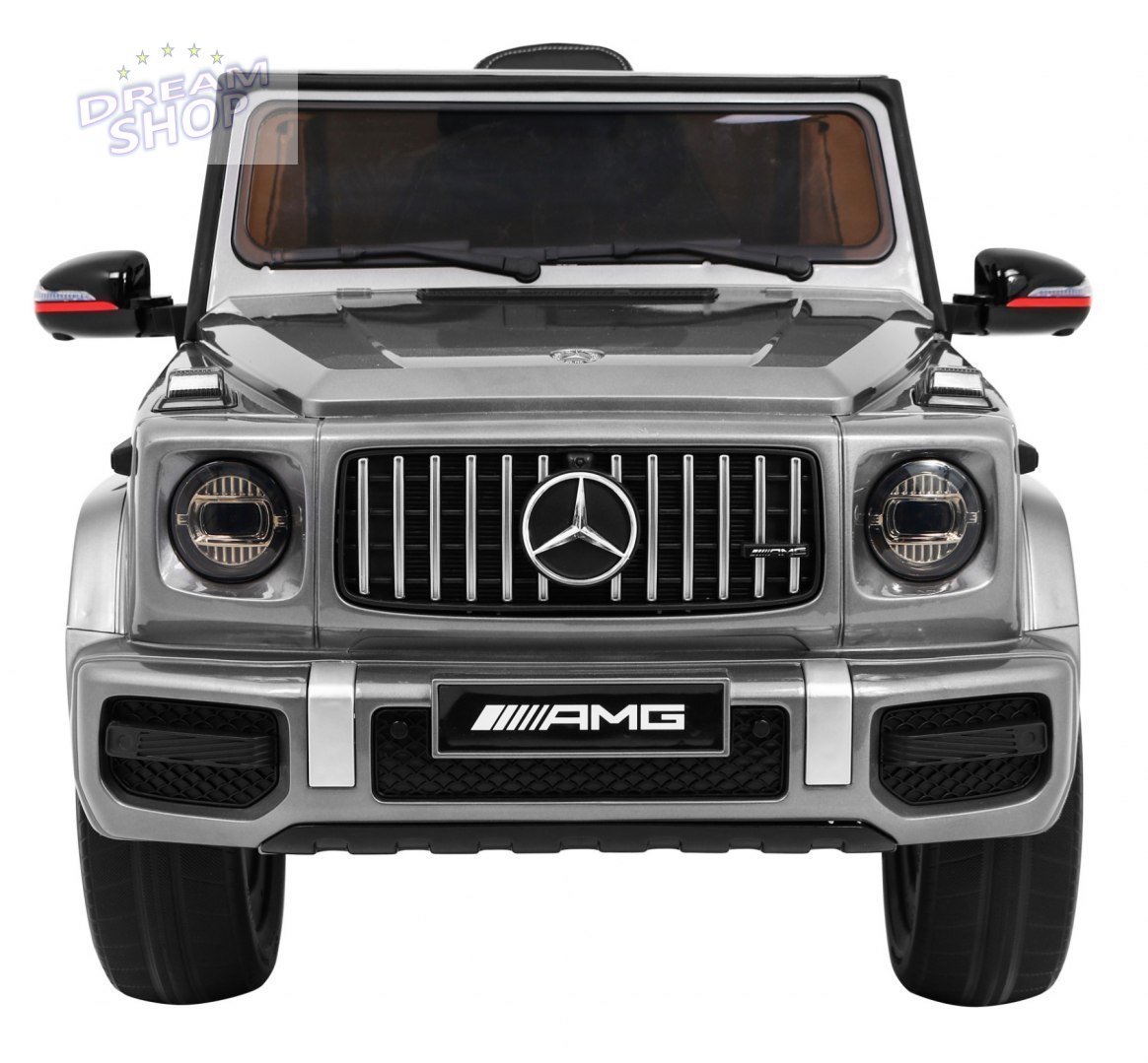 Pojazd Mercedes G63 AMG Lakierowany Srebrny Pojazd Mercedes G63 AMG Lakierowany Srebrny