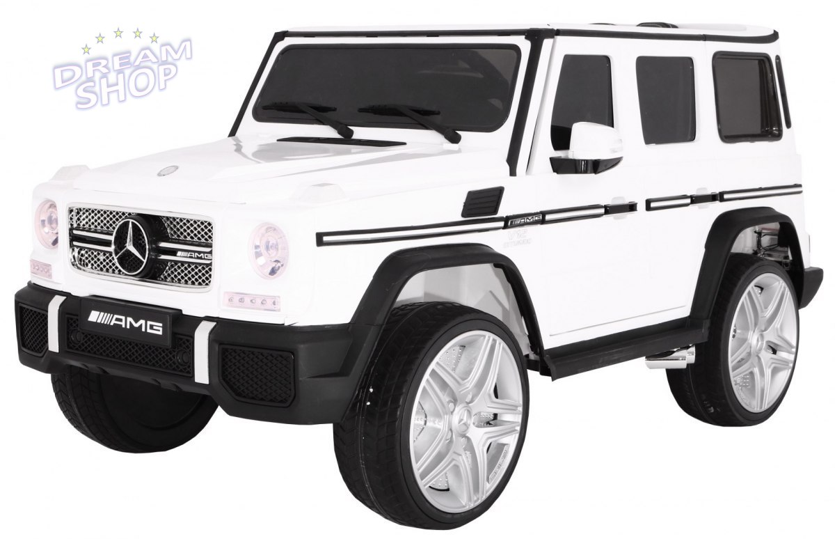 Pojazd Mercedes G65 2.4G Lakierowany Biały Pojazd Mercedes G65 2.4G Lakierowany Biały