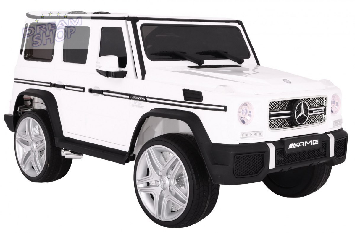 Pojazd Mercedes G65 2.4G Lakierowany Biały Pojazd Mercedes G65 2.4G Lakierowany Biały