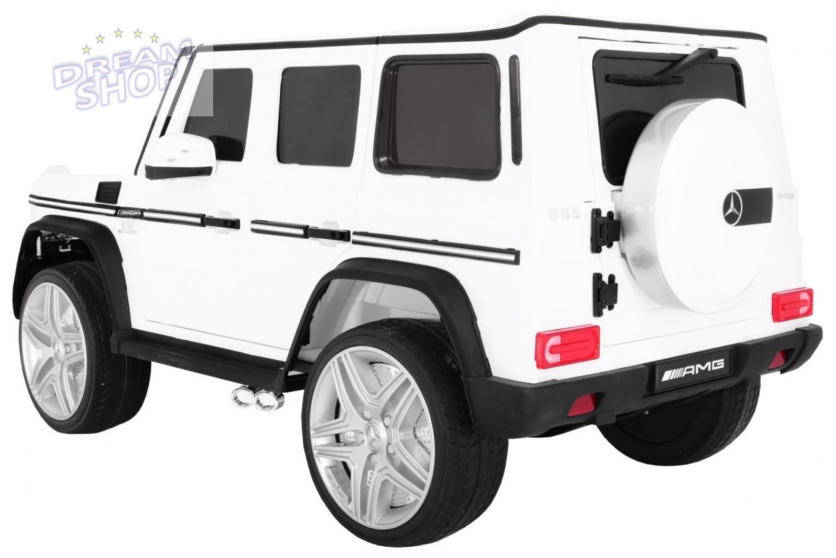 Pojazd Mercedes G65 2.4G Lakierowany Biały Pojazd Mercedes G65 2.4G Lakierowany Biały