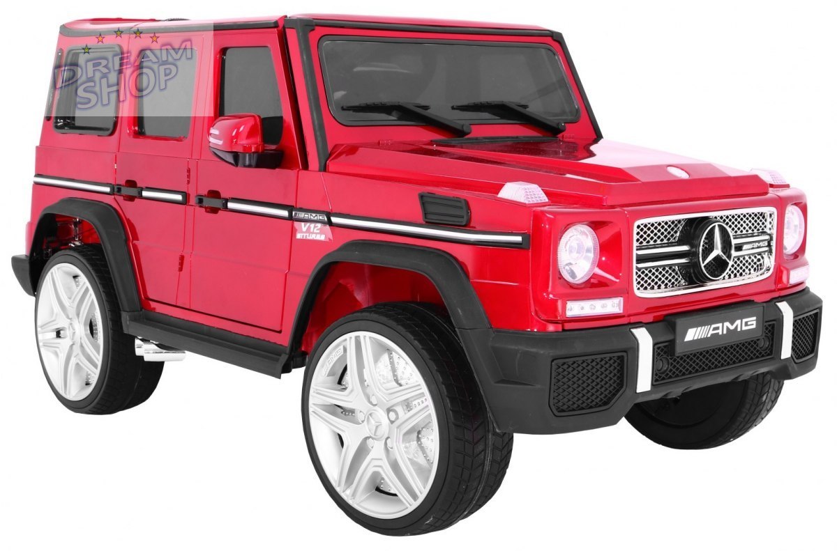 Pojazd Mercedes G65 2.4G Lakierowany Czerwony Pojazd Mercedes G65 2.4G Lakierowany Czerwony