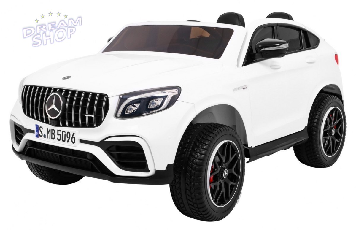 Pojazd Mercedes GLC 63S Biały Pojazd Mercedes GLC 63S Biały