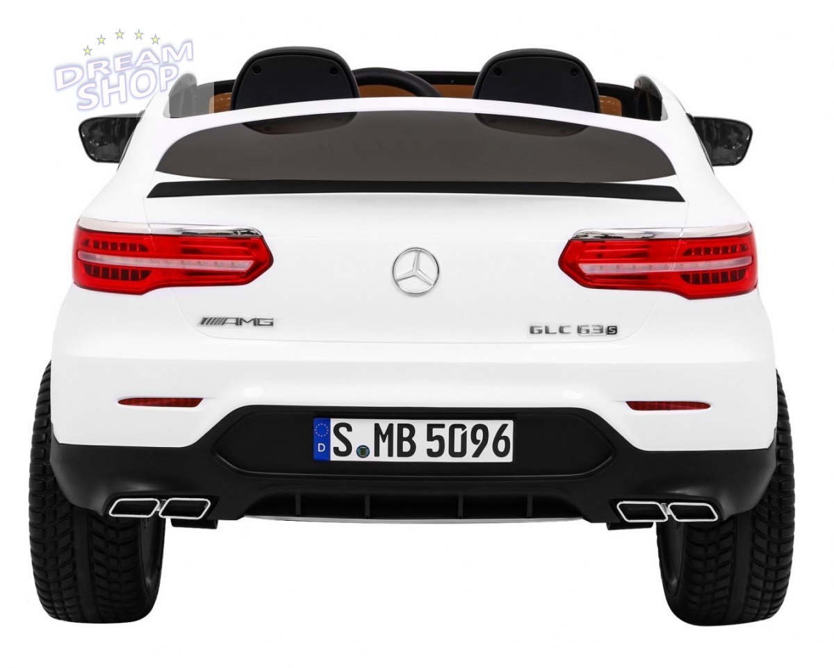 Pojazd Mercedes GLC 63S Biały Pojazd Mercedes GLC 63S Biały