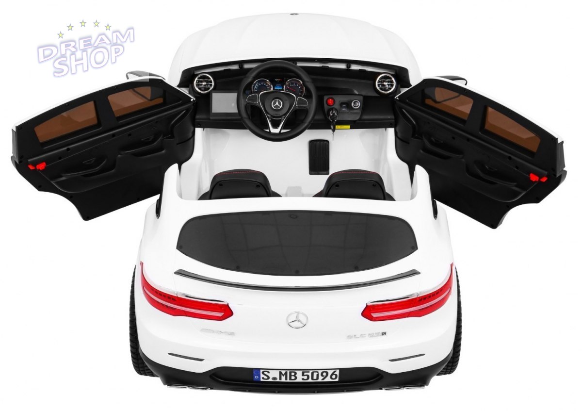 Pojazd Mercedes GLC 63S Biały Pojazd Mercedes GLC 63S Biały