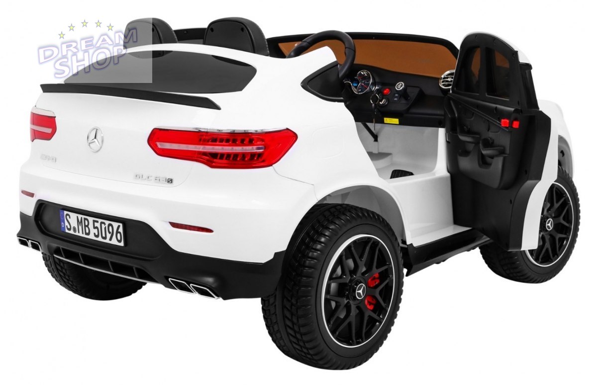 Pojazd Mercedes GLC 63S Biały Pojazd Mercedes GLC 63S Biały