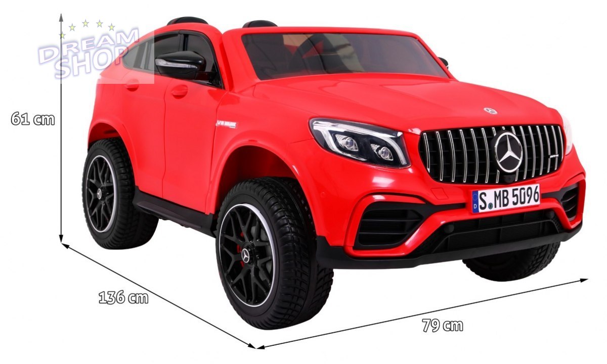 Pojazd Mercedes GLC 63S Czerwony Pojazd Mercedes GLC 63S Czerwony
