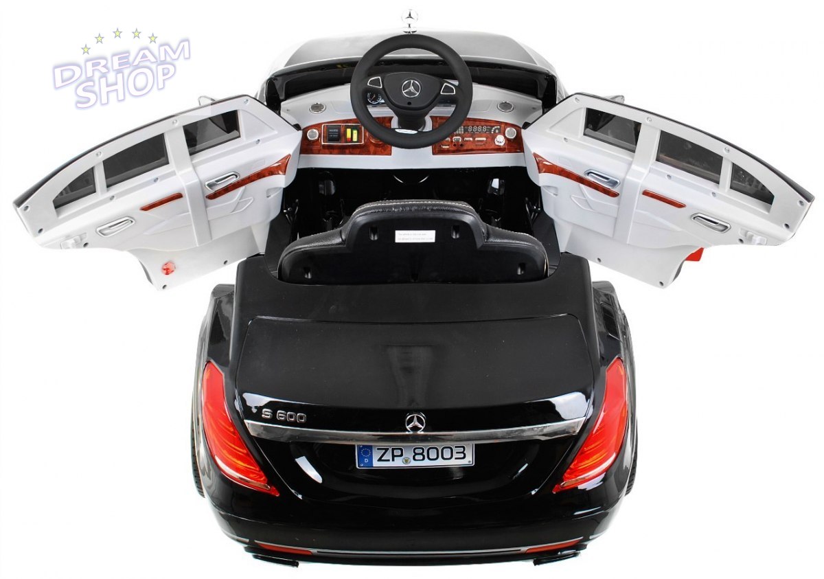 Pojazd Mercedes S600 Czarny Pojazd Mercedes S600 Czarny