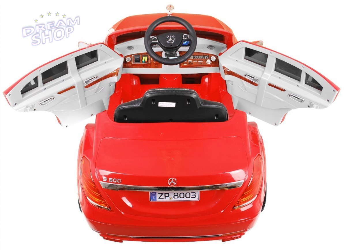 Pojazd Mercedes S600 Czerwony Pojazd Mercedes S600 Czerwony