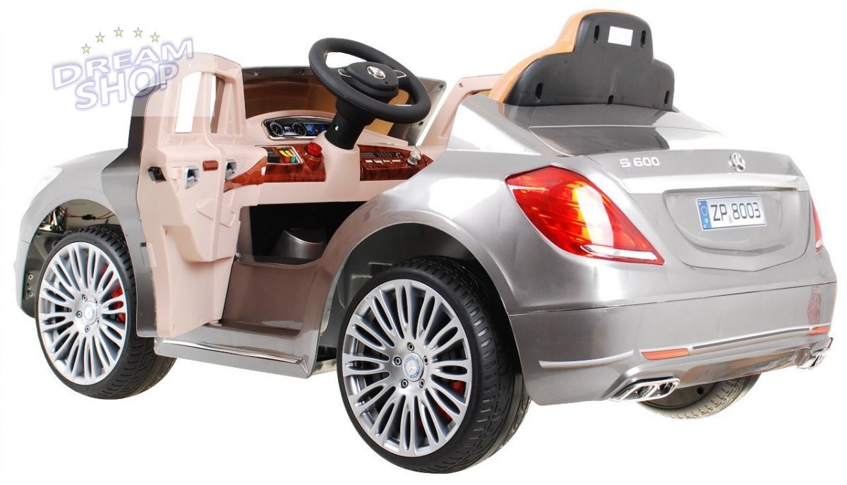 Pojazd Mercedes S600 Lakier Srebrny Pojazd Mercedes S600 Lakier Srebrny