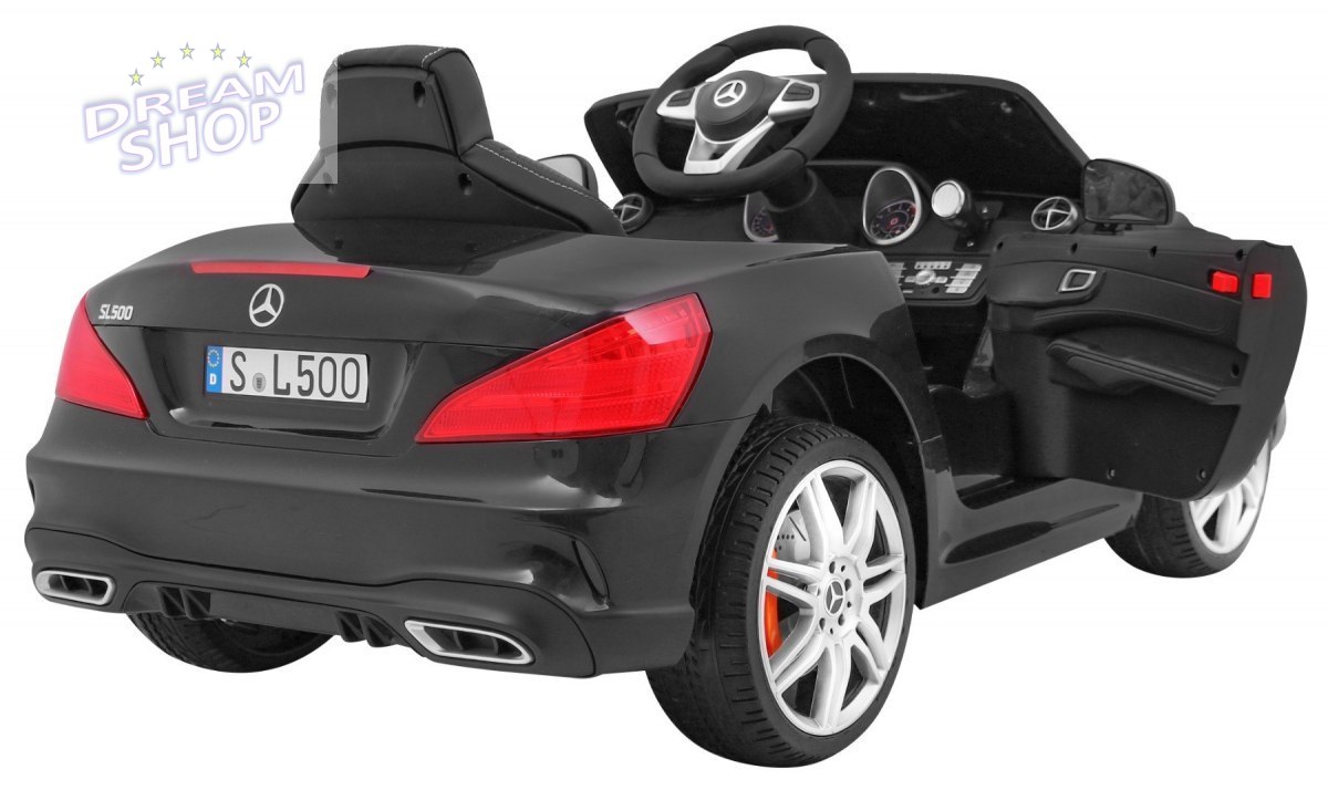 Pojazd Mercedes SL 500 Lakierowany Czarny Pojazd Mercedes SL 500 Lakierowany Czarny