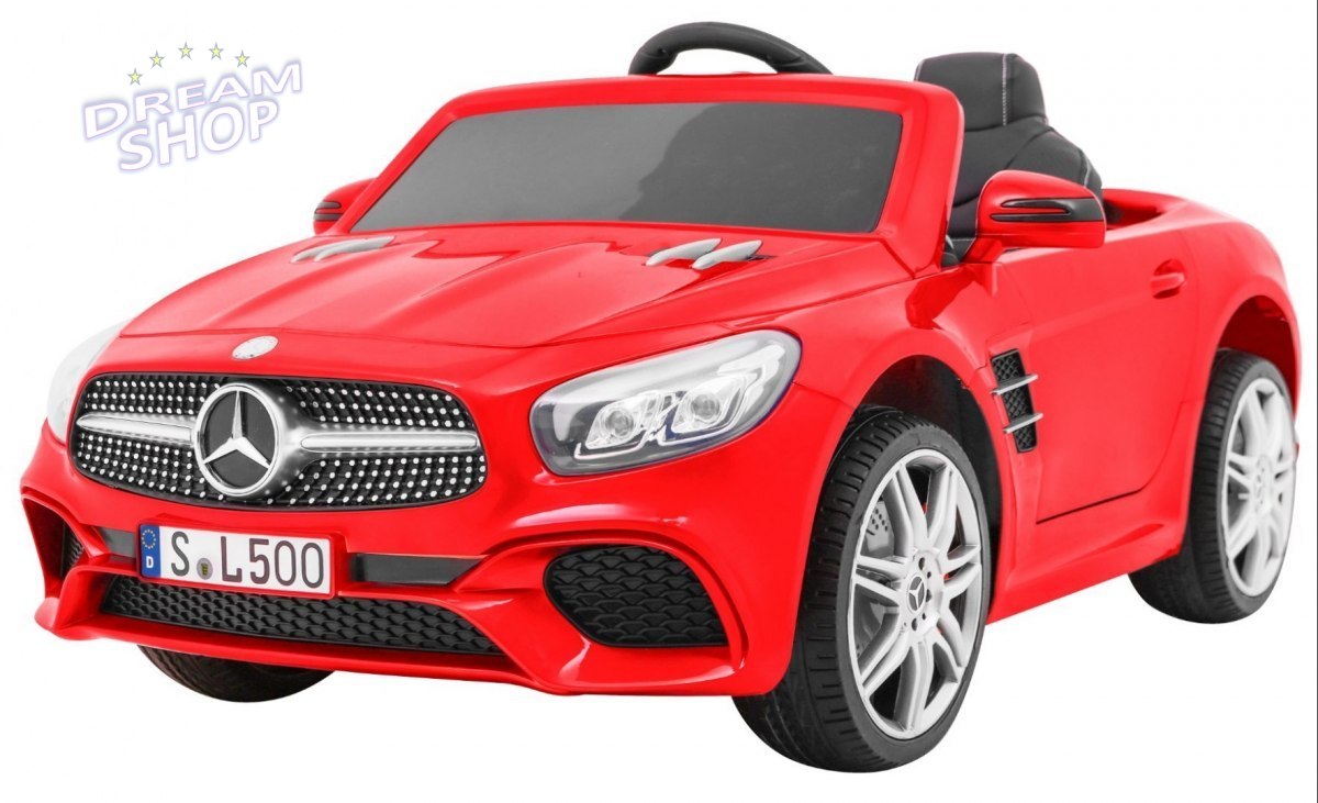 Pojazd Mercedes SL 500 Lakierowany Czerwony Pojazd Mercedes SL 500 Lakierowany Czerwony