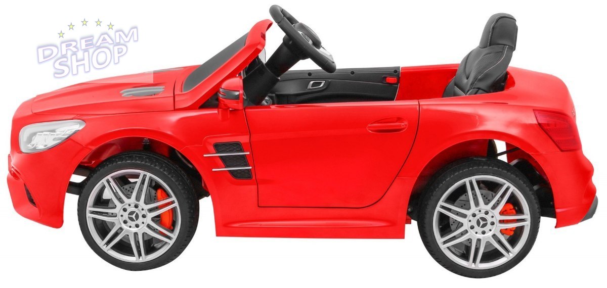 Pojazd Mercedes SL 500 Lakierowany Czerwony Pojazd Mercedes SL 500 Lakierowany Czerwony