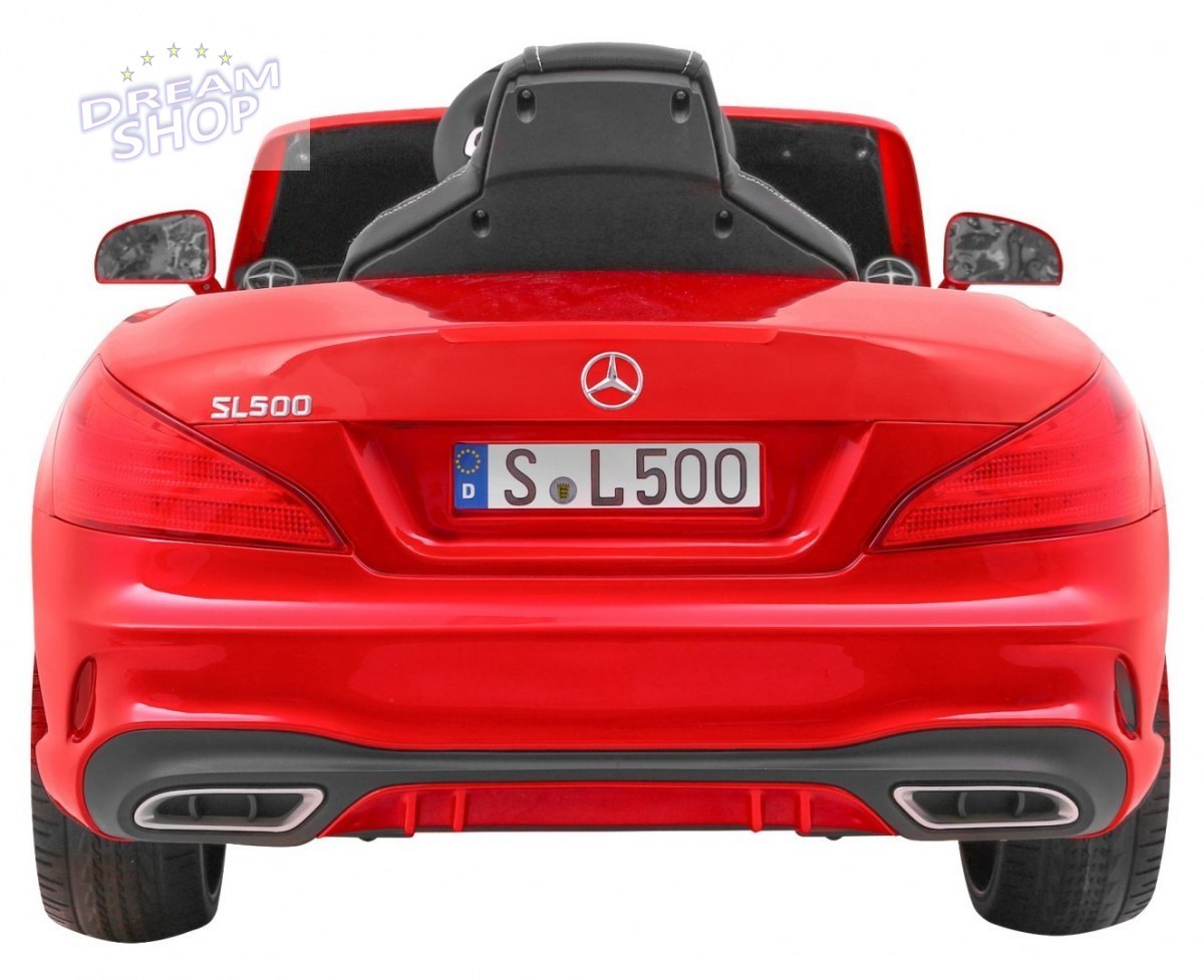 Pojazd Mercedes SL 500 Lakierowany Czerwony Pojazd Mercedes SL 500 Lakierowany Czerwony