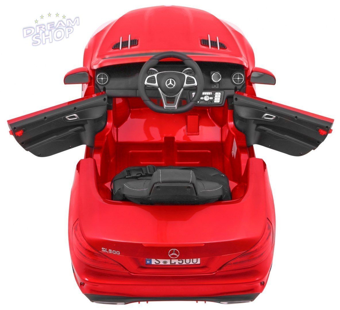Pojazd Mercedes SL 500 Lakierowany Czerwony Pojazd Mercedes SL 500 Lakierowany Czerwony
