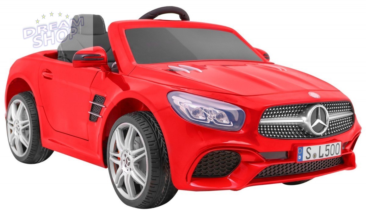 Pojazd Mercedes SL 500 Lakierowany Czerwony Pojazd Mercedes SL 500 Lakierowany Czerwony