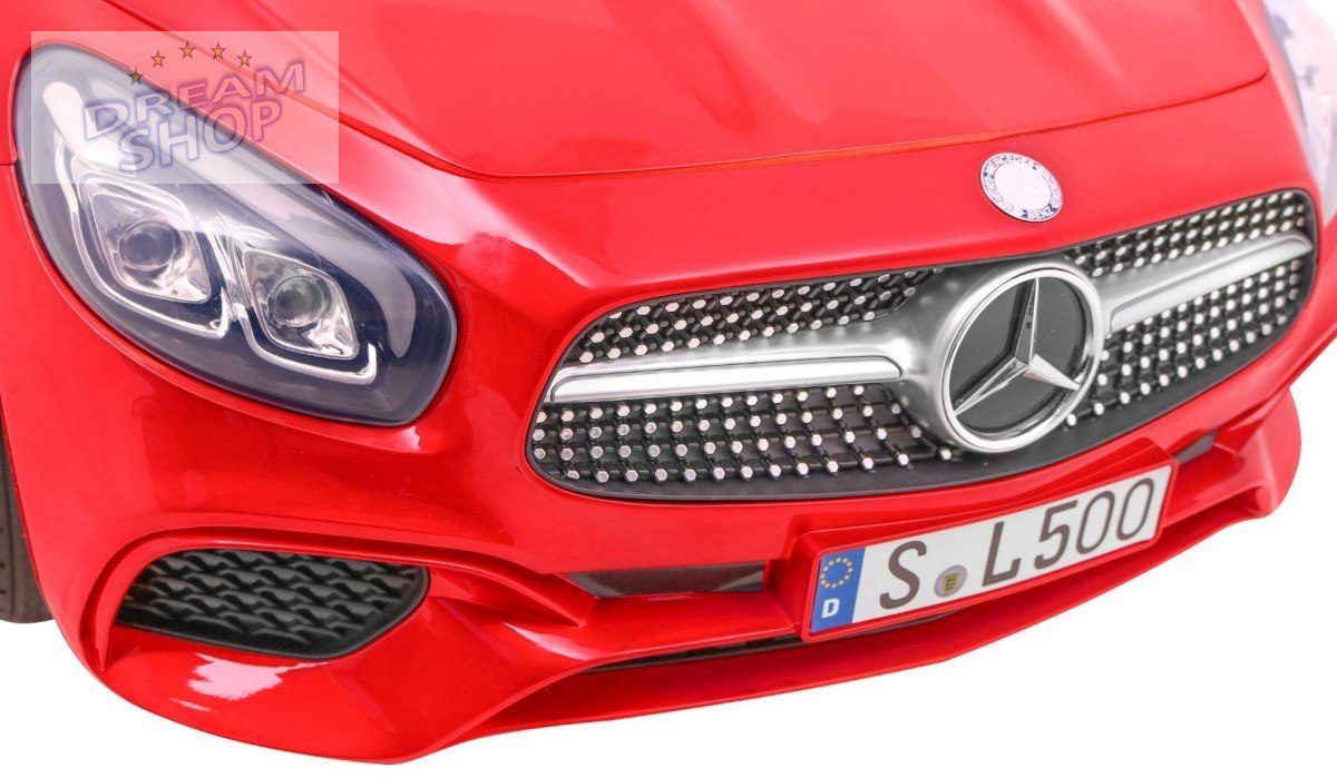 Pojazd Mercedes SL 500 Lakierowany Czerwony Pojazd Mercedes SL 500 Lakierowany Czerwony