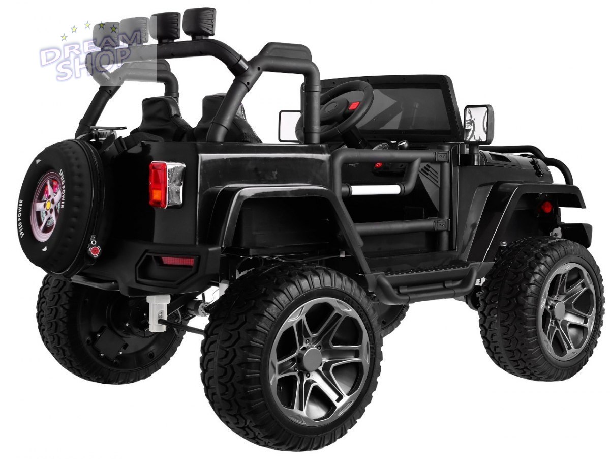 Pojazd Monster Jeep 4x4 Czarny Pojazd Monster Jeep 4x4 Czarny