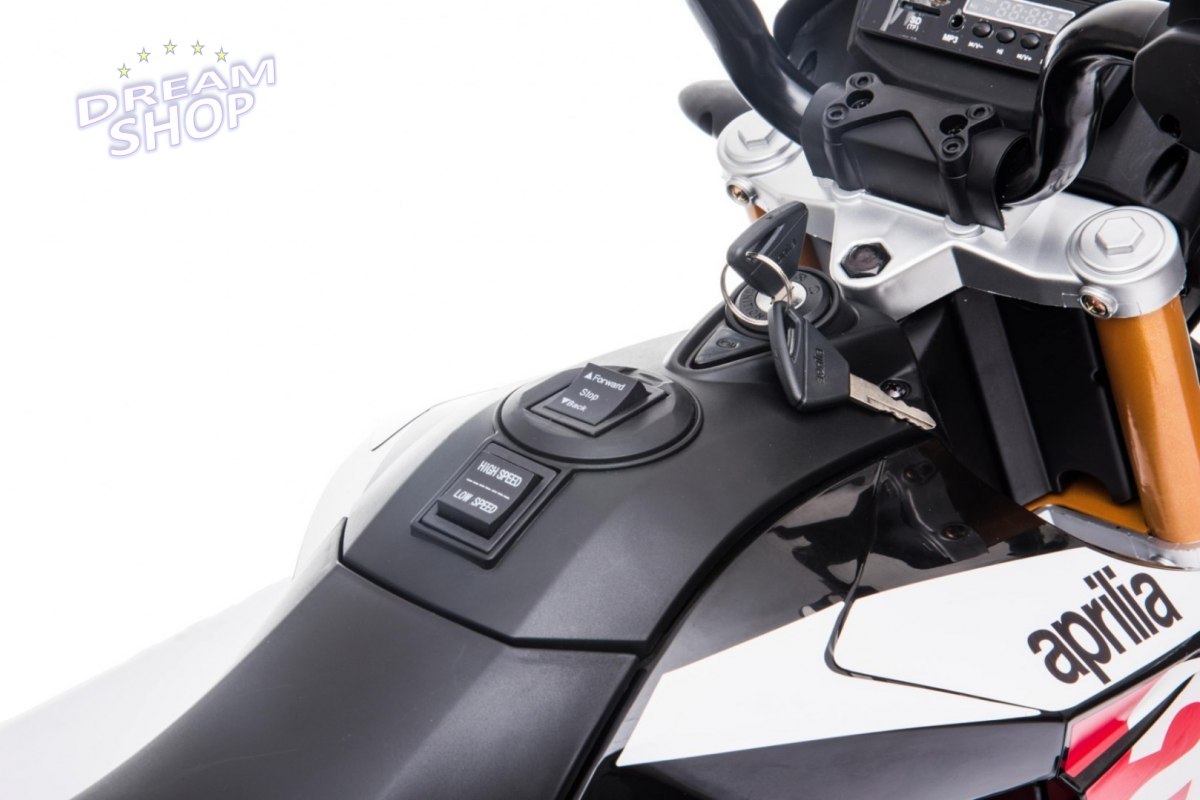 Pojazd Motor Aprilia Czarny Pojazd Motor Aprilia Czarny