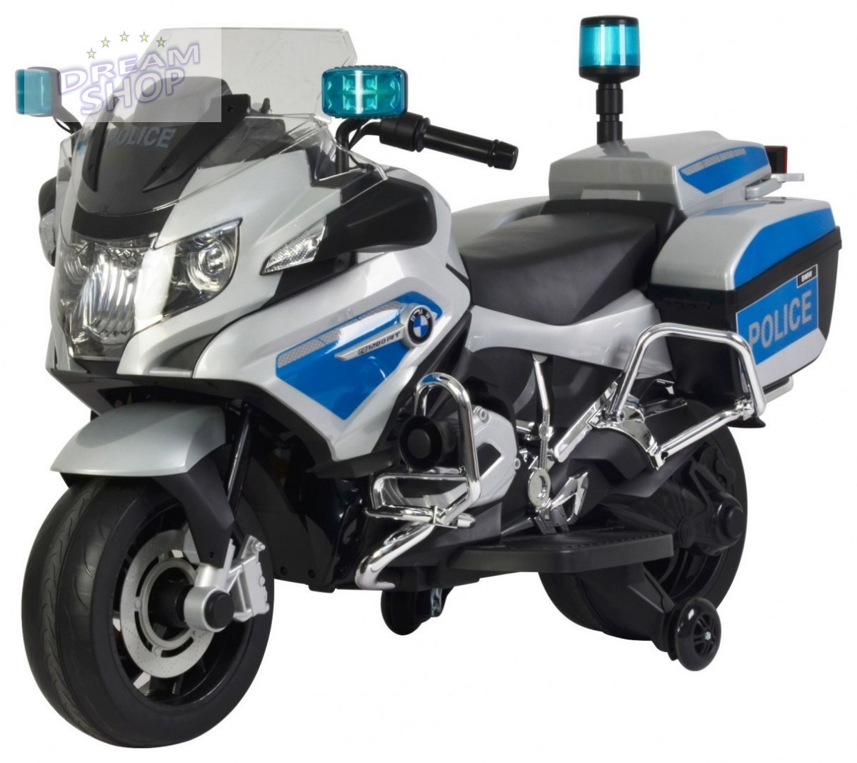 Motor Na Akumulator Bmw R1200 Policja Srebrny Motor Na Akumulator Bmw R1200 Policja Srebrny