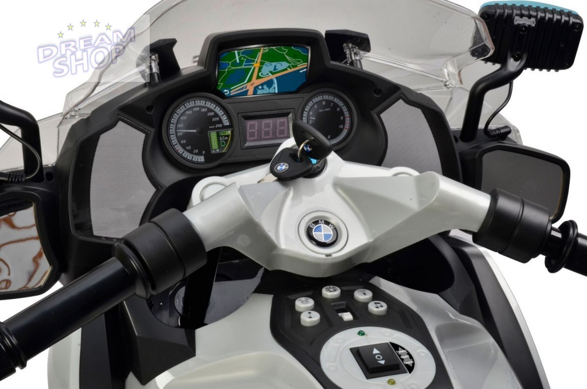 Motor Na Akumulator Bmw R1200 Policja Srebrny Motor Na Akumulator Bmw R1200 Policja Srebrny