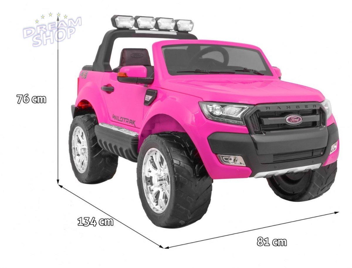Pojazd NEW Ford Ranger 4x4 FaceLifting Różowy Pojazd NEW Ford Ranger 4x4 FaceLifting Różowy