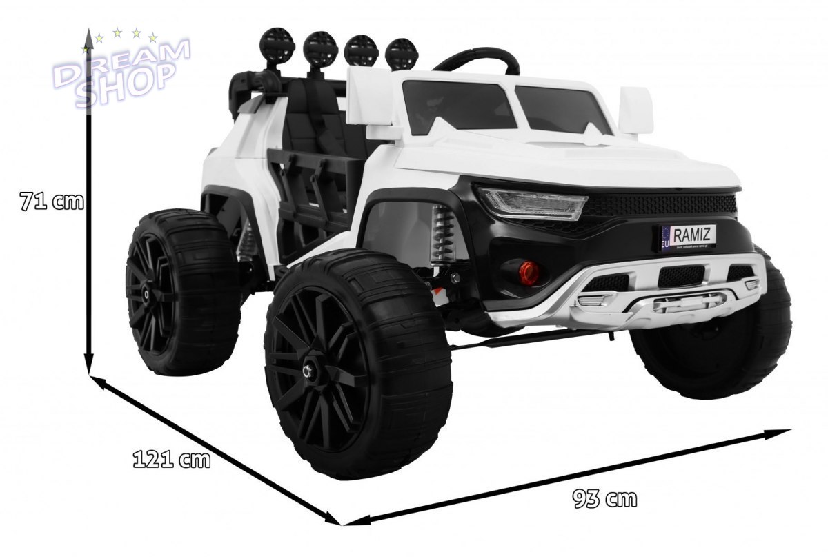 Pojazd Overspeed Biały Pojazd Overspeed Biały