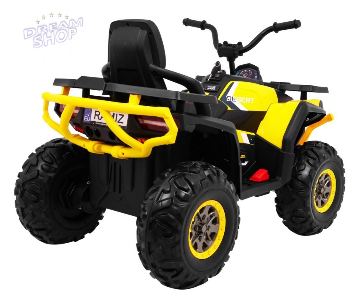 Pojazd Quad ATV Desert Żółty Pojazd Quad ATV Desert Żółty