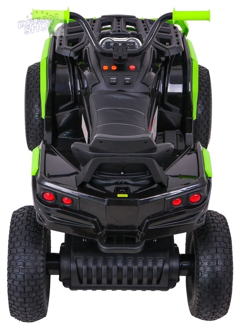 Pojazd Quad ATV Pompowane Koła Czarno-Zielony Pojazd Quad ATV Pompowane Koła Czarno-Zielony