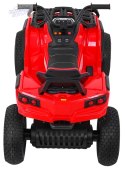 Pojazd Quad ATV Pompowane Koła Czerwony