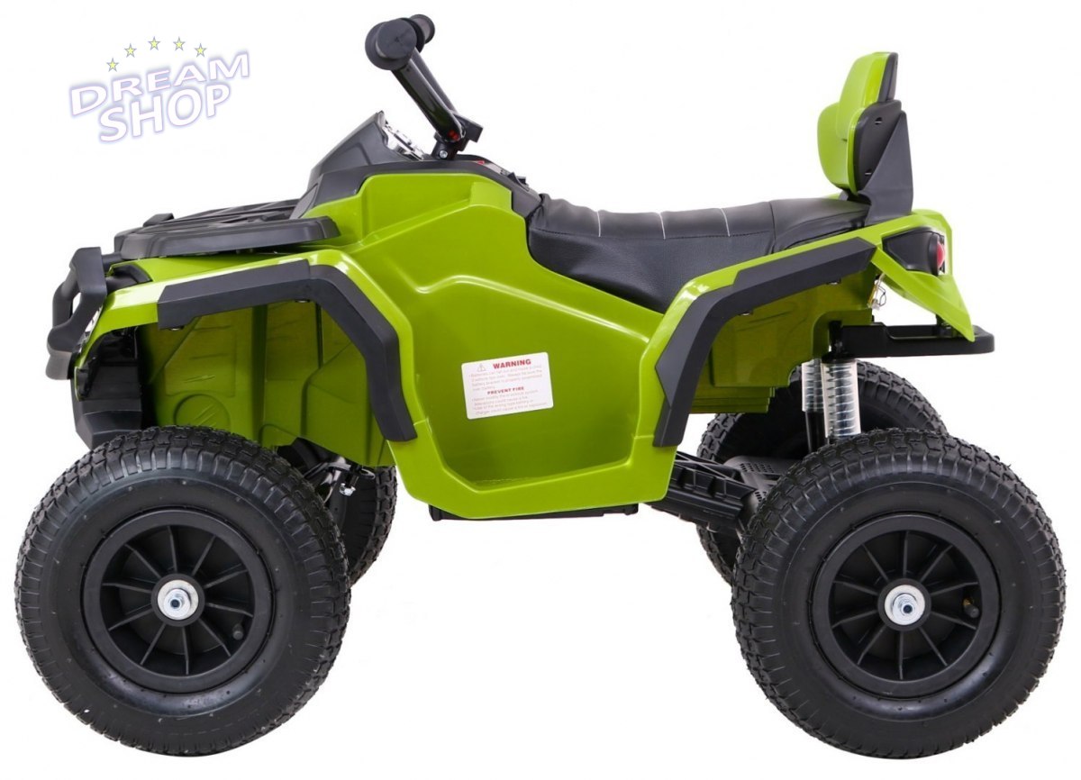 Pojazd Quad ATV Pompowane Koła Zielony Pojazd Quad ATV Pompowane Koła Zielony