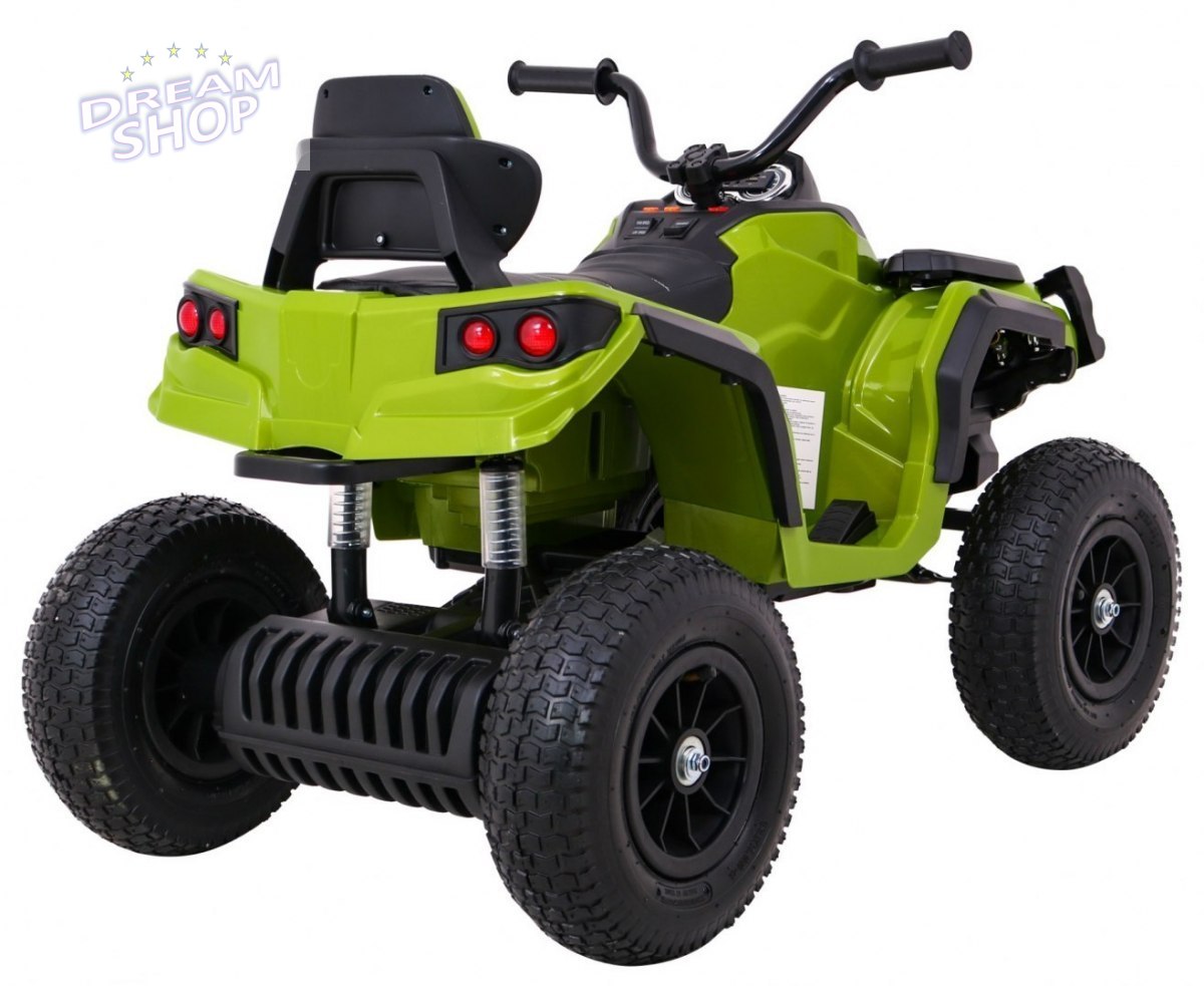 Pojazd Quad ATV Pompowane Koła Zielony Pojazd Quad ATV Pompowane Koła Zielony