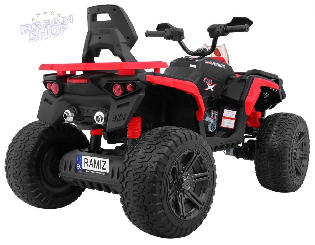 Pojazd Quad Maverick 4x4 Czerwony Pojazd Quad Maverick 4x4 Czerwony