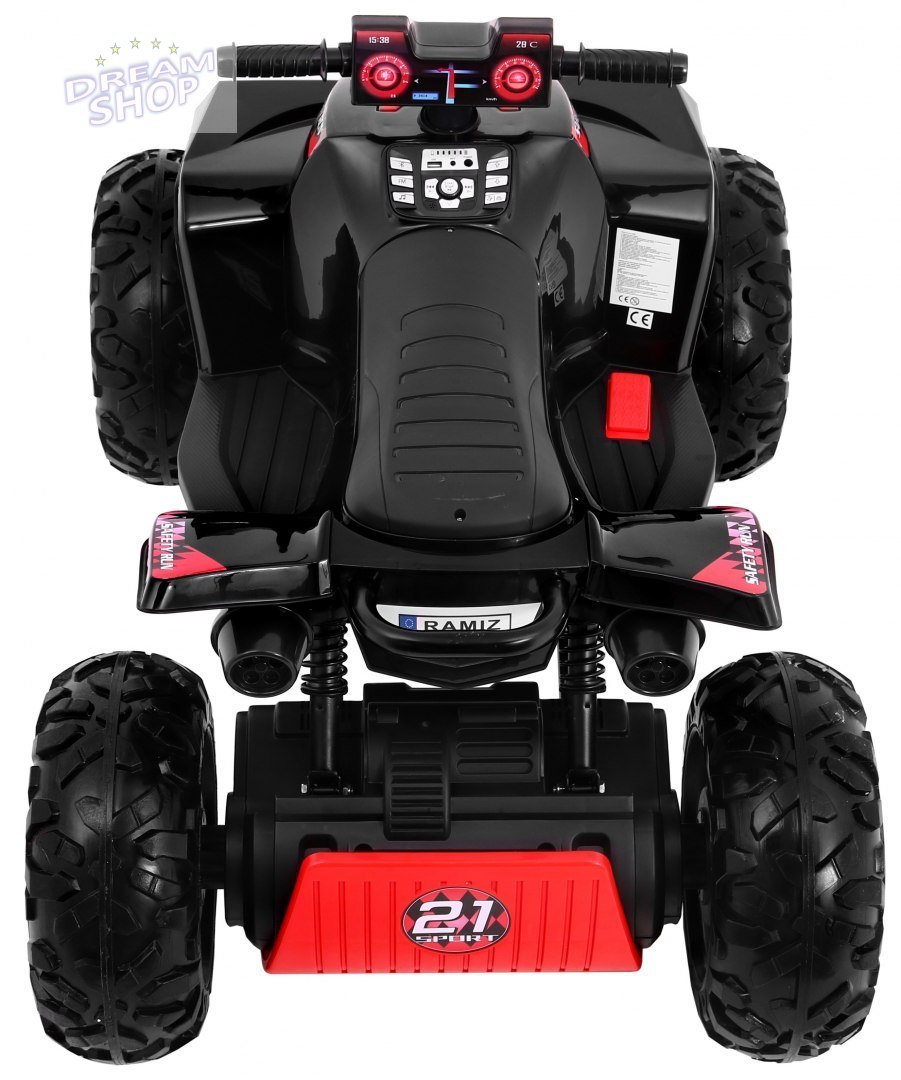 Pojazd Quad Sport Run 4x4 Czarny Pojazd Quad Sport Run 4x4 Czarny