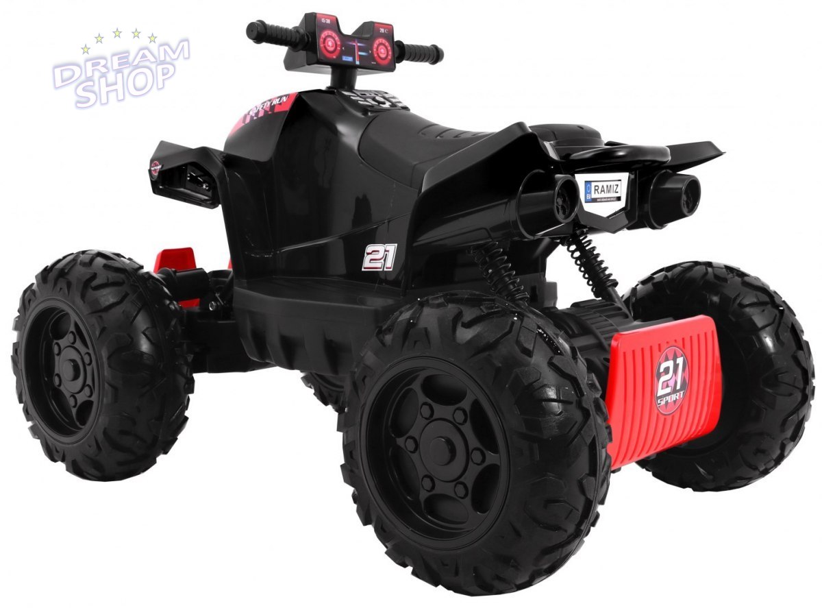 Pojazd Quad Sport Run 4x4 Czarny Pojazd Quad Sport Run 4x4 Czarny