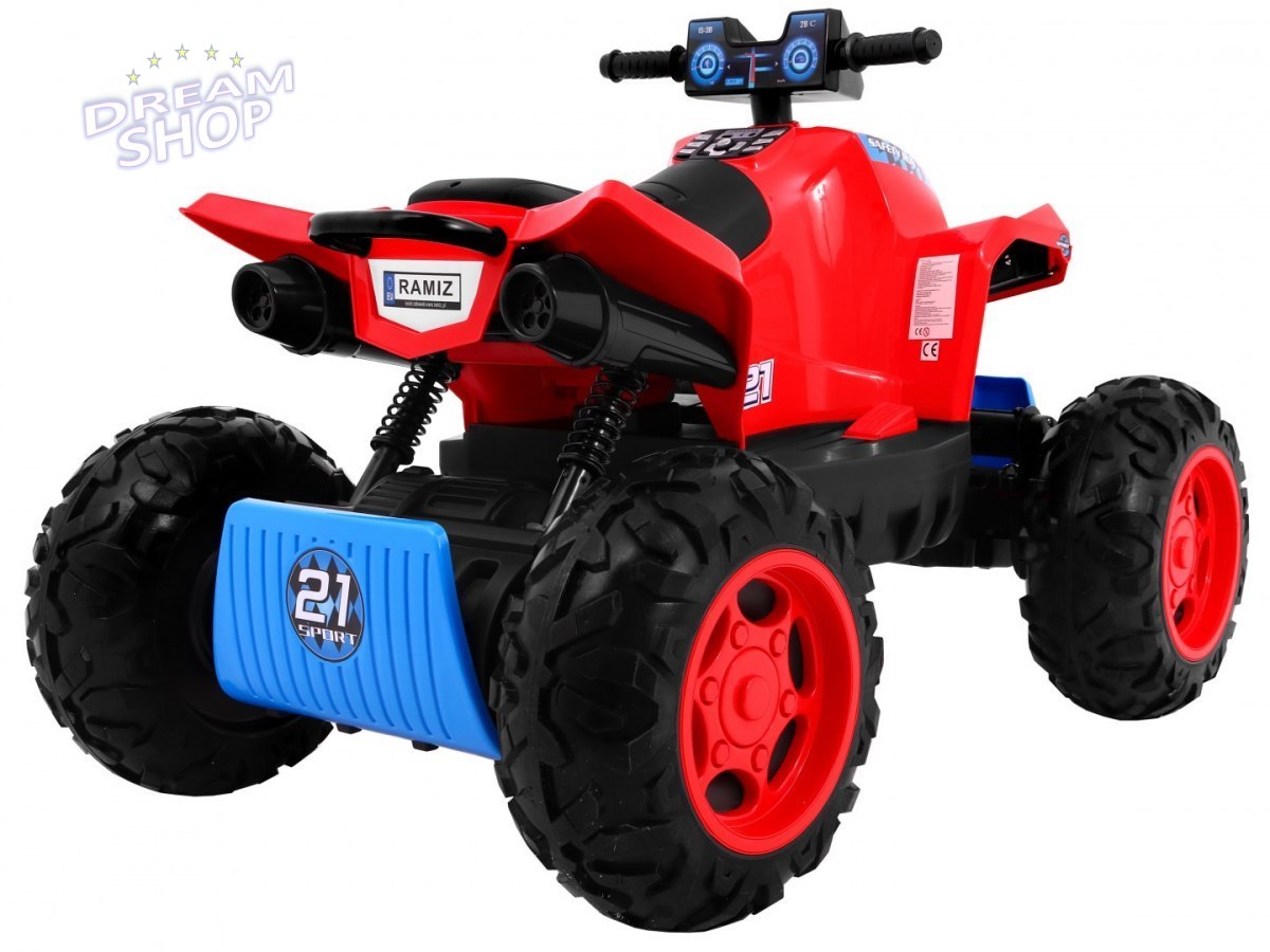 Pojazd Quad Sport Run 4x4 Czerwony Pojazd Quad Sport Run 4x4 Czerwony