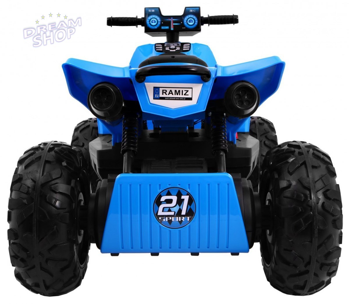 Pojazd Quad Sport Run 4x4 Niebieski Pojazd Quad Sport Run 4x4 Niebieski