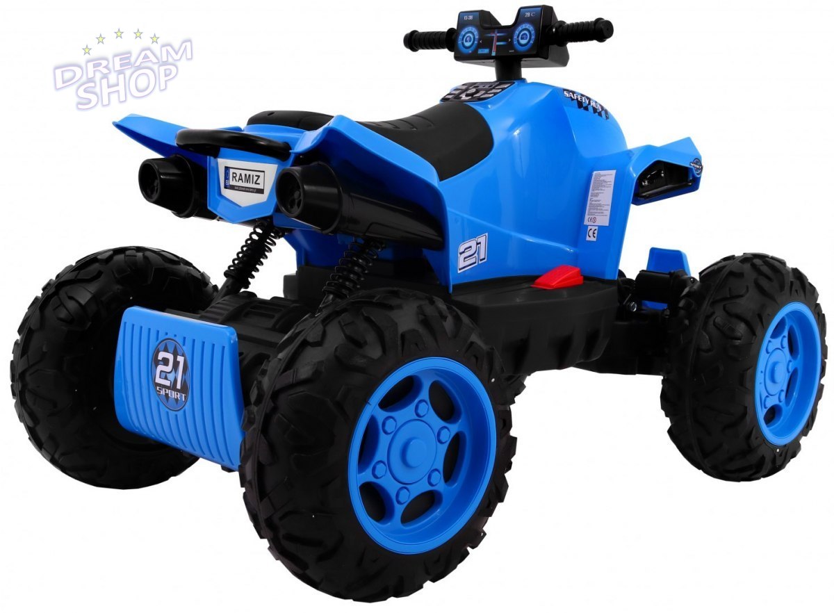 Pojazd Quad Sport Run 4x4 Niebieski Pojazd Quad Sport Run 4x4 Niebieski