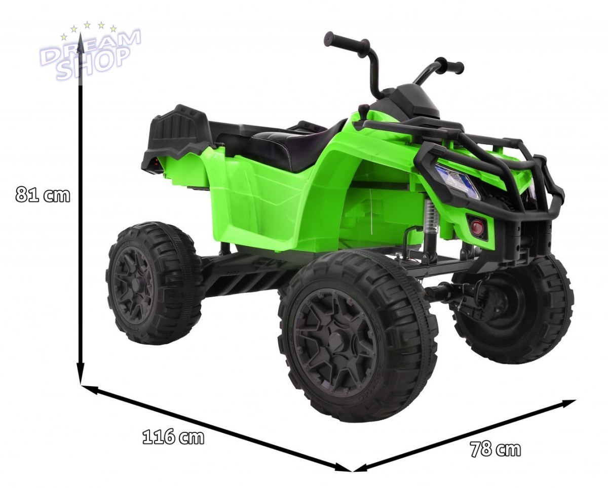 Pojazd Quad Terenowy 4x4 Zielony Pojazd Quad Terenowy 4x4 Zielony