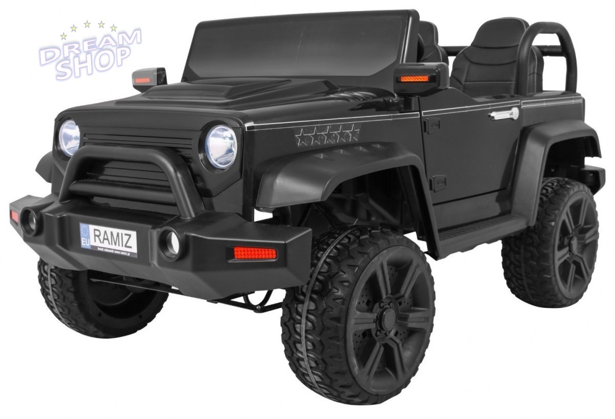 Pojazd STRONG 4 x 4 czarny Pojazd STRONG 4 x 4 czarny