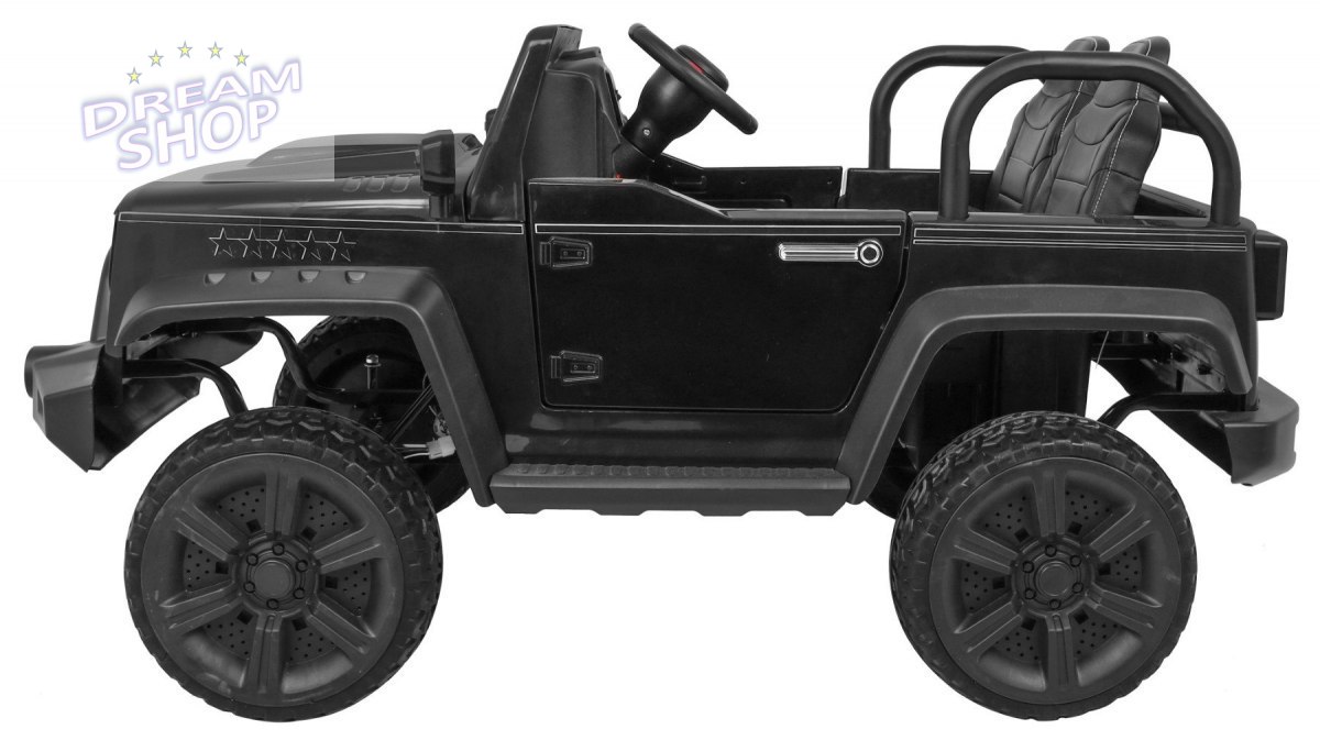 Pojazd STRONG 4 x 4 czarny Pojazd STRONG 4 x 4 czarny
