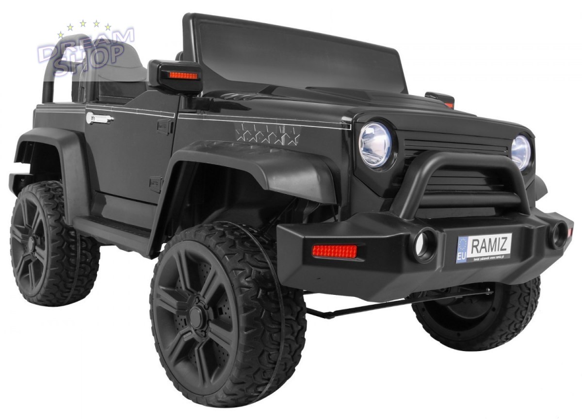 Pojazd STRONG 4 x 4 czarny Pojazd STRONG 4 x 4 czarny