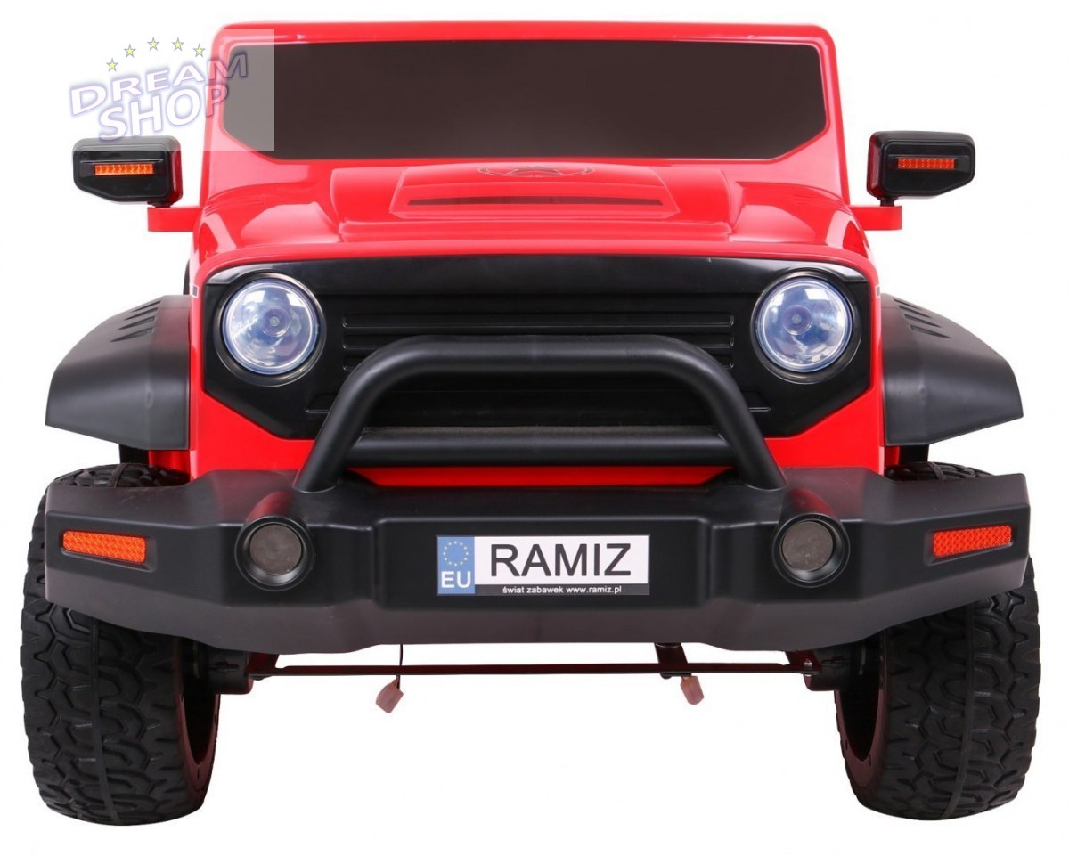 Pojazd STRONG 4 x 4 czerwony Pojazd STRONG 4 x 4 czerwony