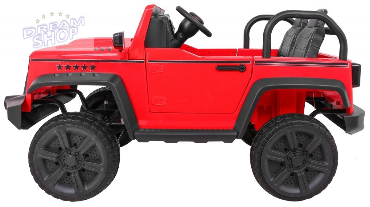 Pojazd STRONG 4 x 4 czerwony Pojazd STRONG 4 x 4 czerwony