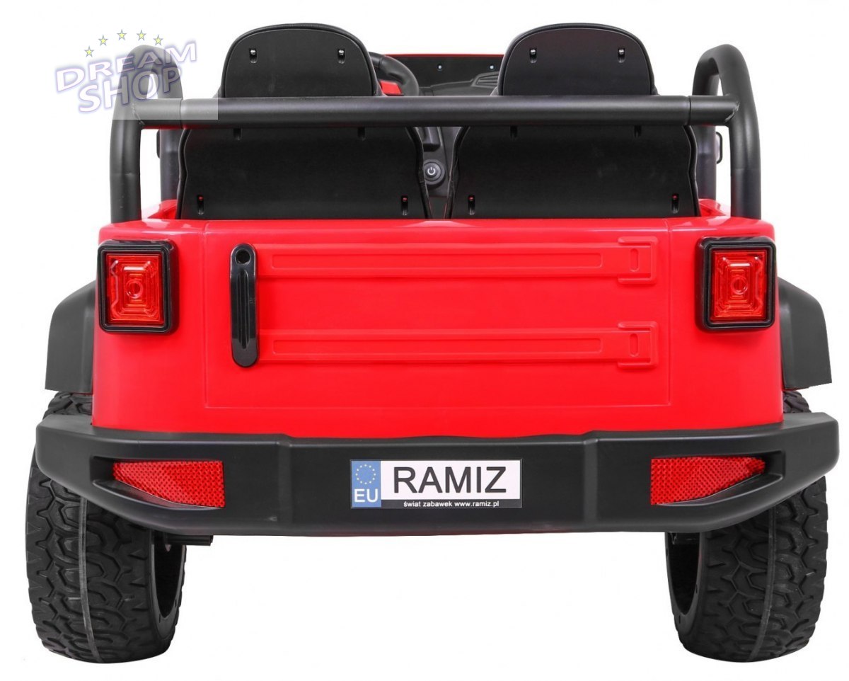 Pojazd STRONG 4 x 4 czerwony Pojazd STRONG 4 x 4 czerwony