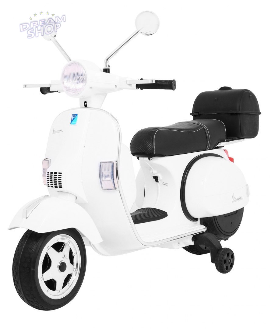 Pojazd Skuter Vespa Biały Pojazd Skuter Vespa Biały
