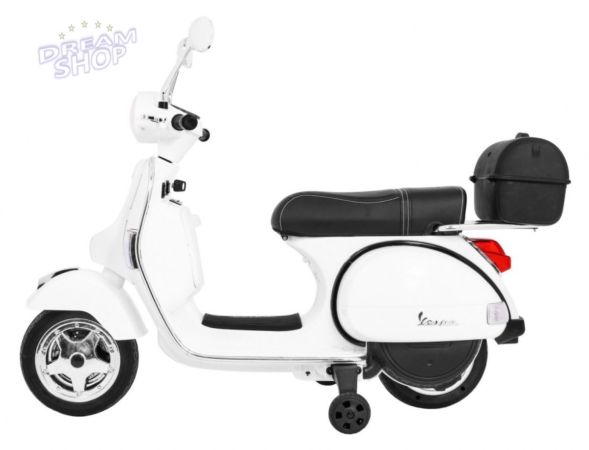 Pojazd Skuter Vespa Biały Pojazd Skuter Vespa Biały