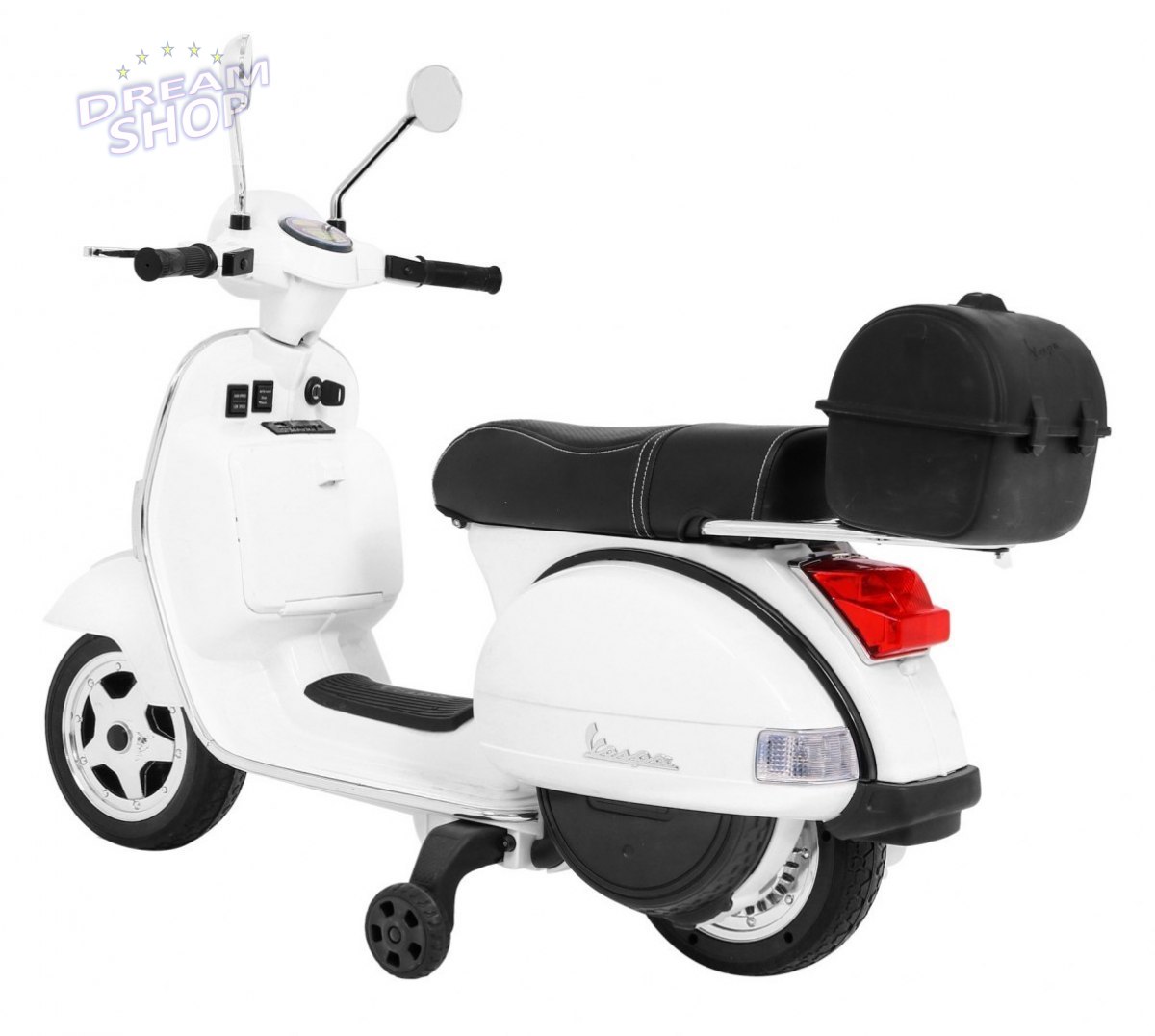Pojazd Skuter Vespa Biały Pojazd Skuter Vespa Biały