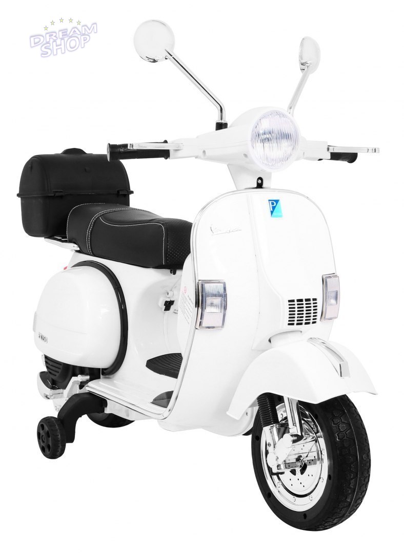 Pojazd Skuter Vespa Biały Pojazd Skuter Vespa Biały