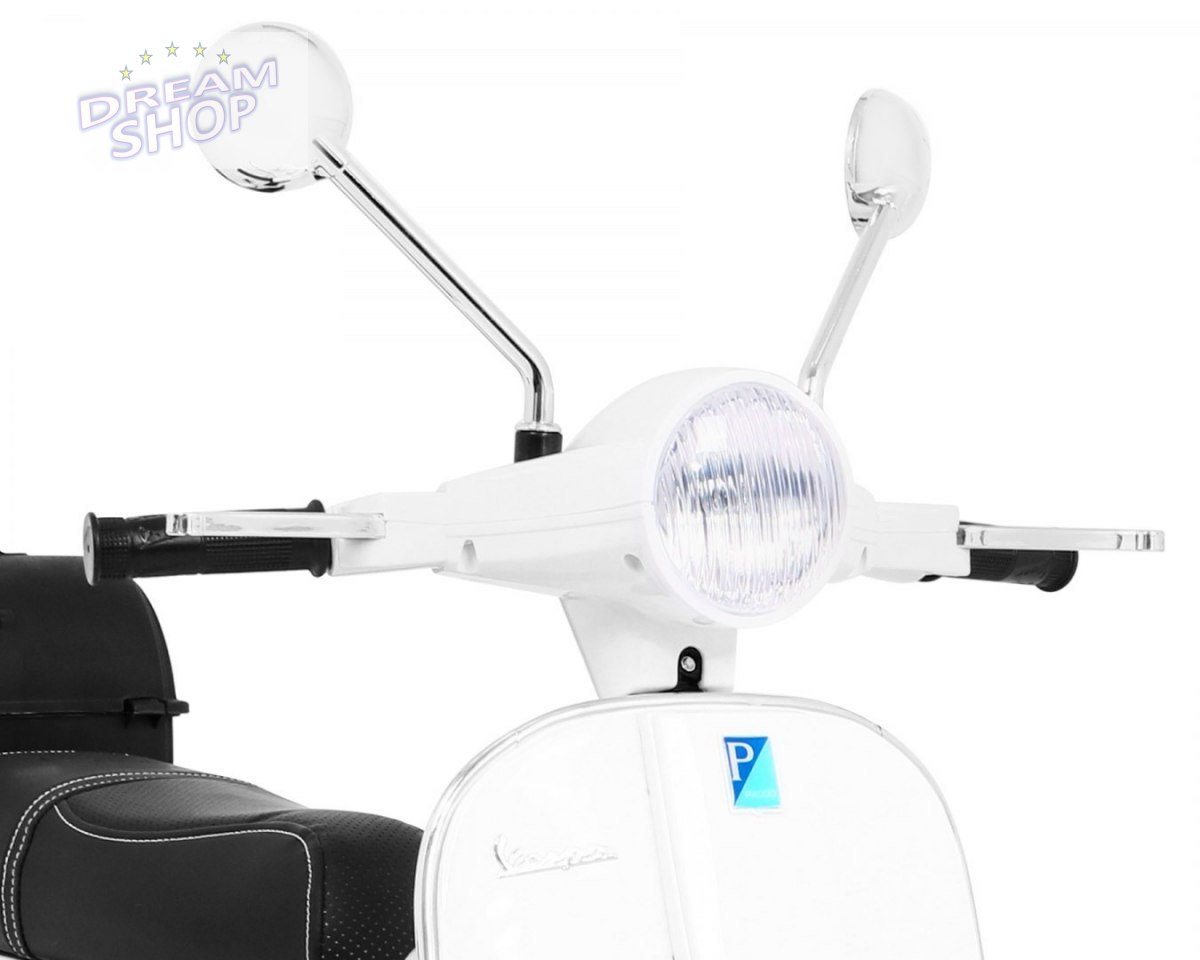 Pojazd Skuter Vespa Biały Pojazd Skuter Vespa Biały