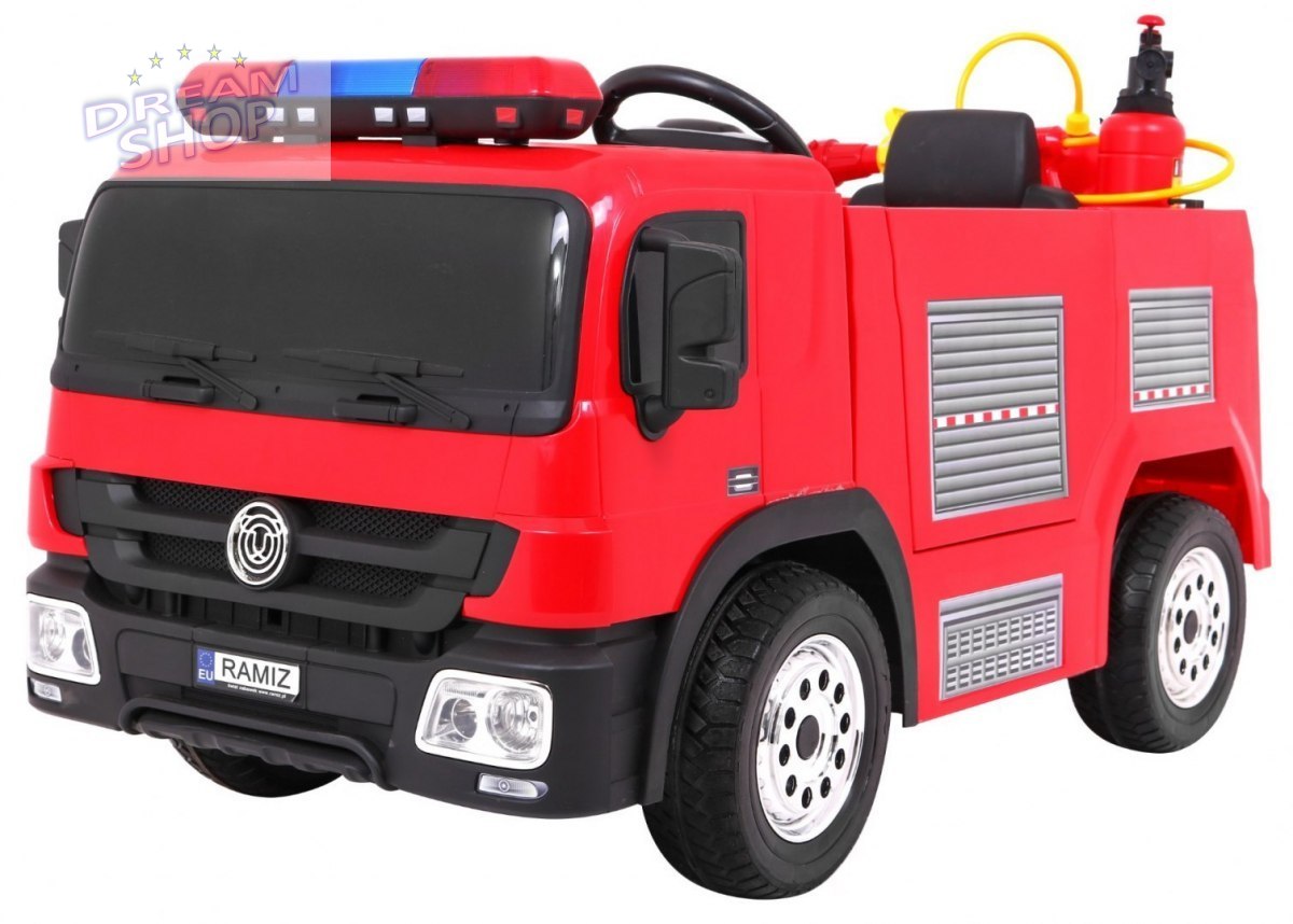 STRAŻ POŻARNA auto na akumulator dla dzieci SYRENA/LED STRAŻ POŻARNA auto na akumulator dla dzieci SYRENA/LED